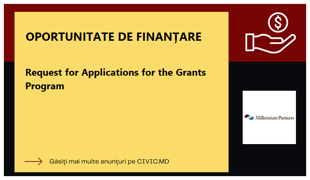 Request for Applications for the Grants Program 