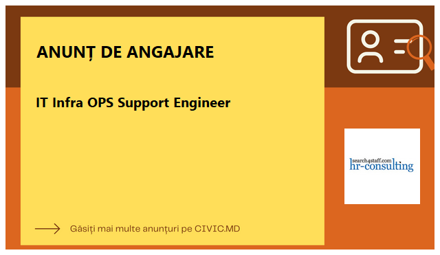 IT Infra OPS Support Engineer