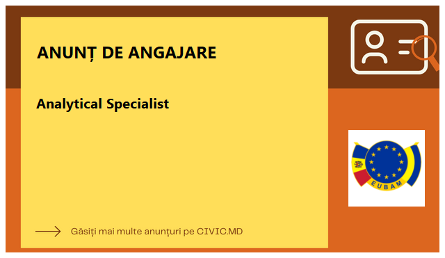 Analytical Specialist