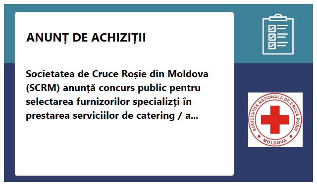 Societatea de Cruce Roșie Moldova Societatea de Cruce Roșie Moldova