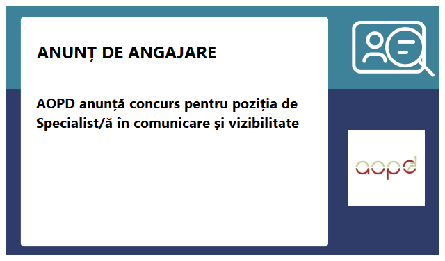 Alianța Organizațiilor pentru Persoane cu Dizabilități (AOPD) Alianța Organizațiilor pentru Persoane cu Dizabilități (AOPD)