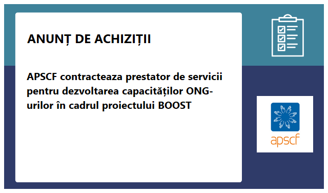 Alianța ONG-urilor active în domeniul Protecției Sociale a Copilului și Familiei (APSCF) Alianța ONG-urilor active în domeniul Protecției Sociale a Copilului și Familiei (APSCF)