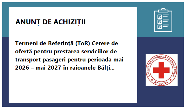 Societatea de Cruce Roșie Moldova Societatea de Cruce Roșie Moldova